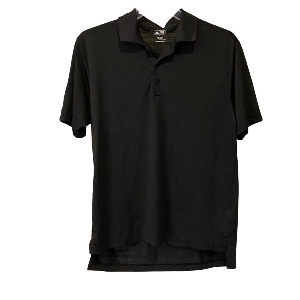 Adidas Golf Men's Black Collared Shirt Polo S